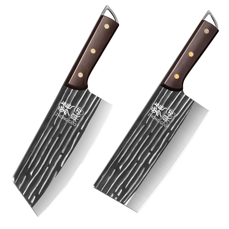 Yangjiang cuchillo de cocina de acero inoxidable forjado cuchillo de cocina de corte de carne afilado conjunto de cuchillo de corte de hueso image 5