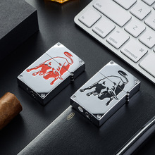 兰博基尼打火机男士高端送礼雪茄打火机直冲蓝焰防风充气打火机