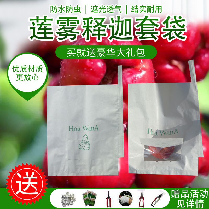 Lotus bag grape bagging bag fruit bag fruit bagging carambola bagging crystal grape paper bag mango bag
