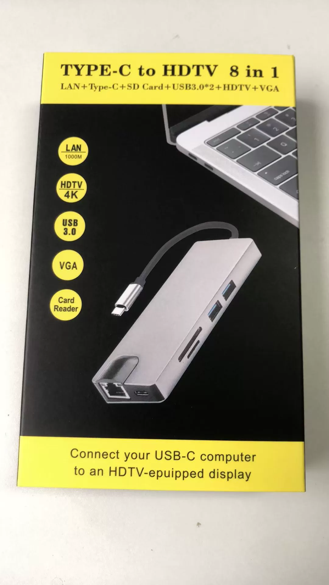 Встроенная(е) расширение для ноутбука Apple, hub, сетевой порт USB Type-C расширительная док-станция