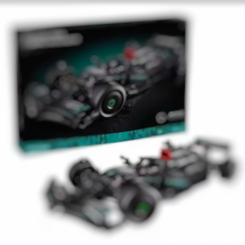 Compatible with Lego Mercedes-Benz Formula F1 Racing Car Building Blocks, Sports Car Mechanical Set, Boys' Assembly Toys Compatible with Lego Mercedes-Benz Formula F1 Racing Car Building Blocks, Sports Car Mechanical Set, Boys' Assembly Toys