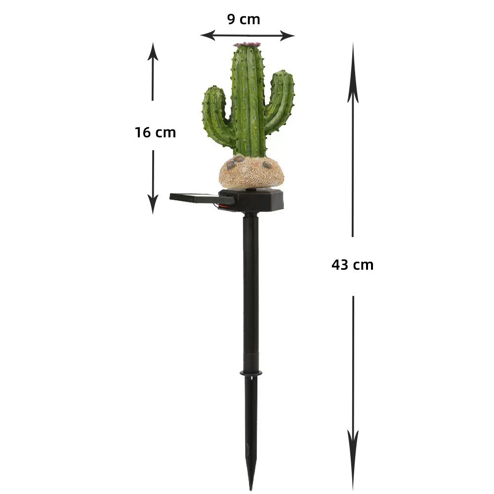(Cross-border trading), LED bulb solar-powered, atmospheric pumpkin lantern for gazebo, new collection, cactus