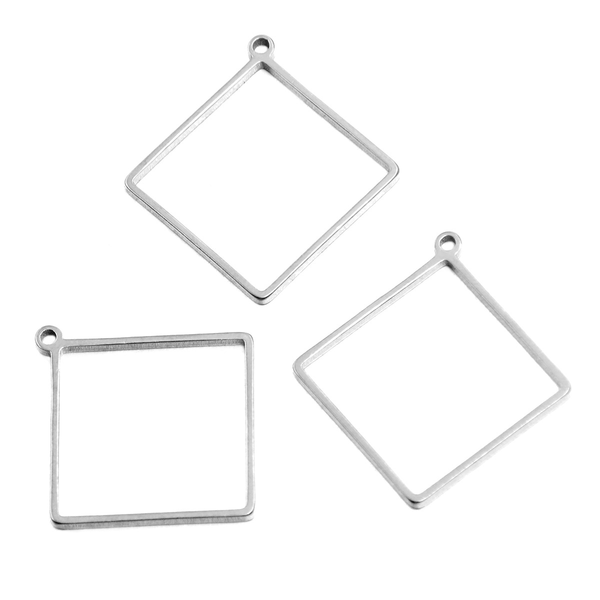 Steel, square, 21x, 21x, 1.2mm