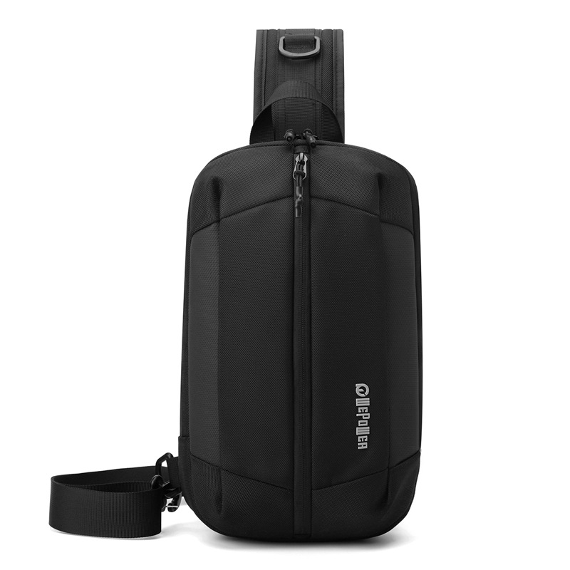 WEPOWER nuevo tipo de hombre impermeable, bolsa de pecho portátil de gran capacidad, bolsa de pecho de viaje al aire libre de moda