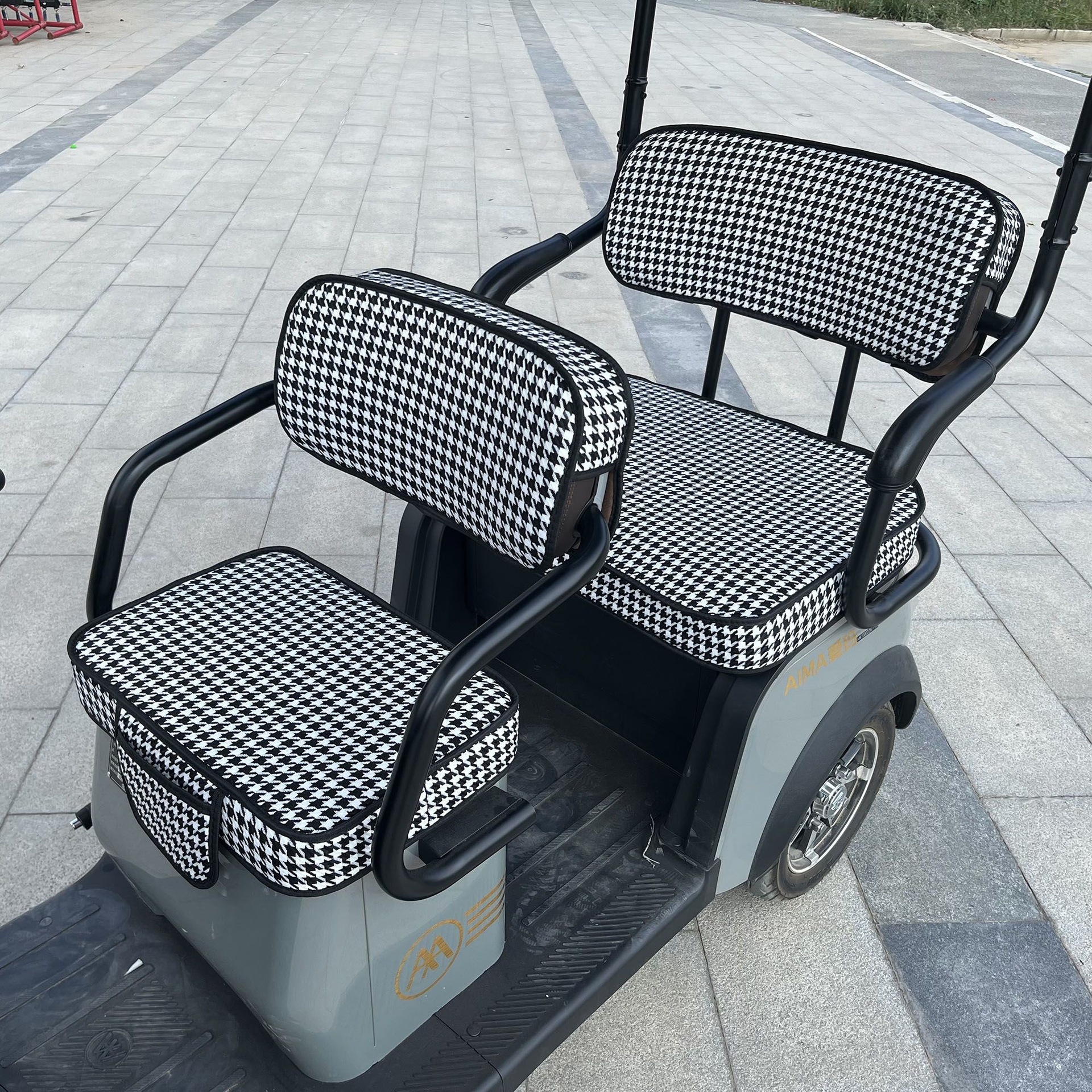 爱玛雅迪金彭艾美达大安小鸟小刀新日万仕达电动三轮车坐座套坐垫