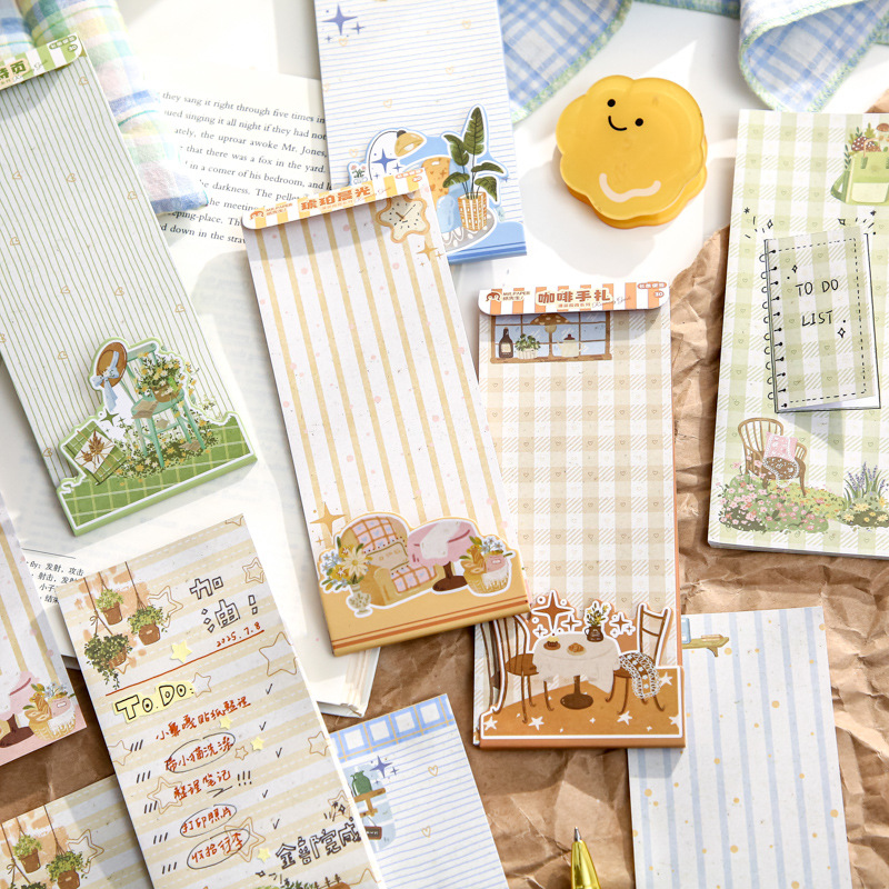 Mr. Paper N-stickers guía de itinerancia de notas adhesivas originales ins notas adhesivas para estudiantes notas de oficina notas