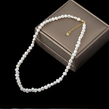 fever同款天然淡水珍珠项链女轻奢小众设计感高级颈链新款锁骨链