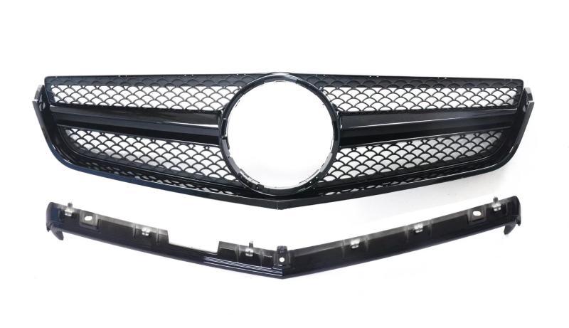 Suitable for 09-13 W207 Mercedes-Benz Ecoupe Modified Amg Gypsophila Gt Mid-Grid Water Tank Cover Grille