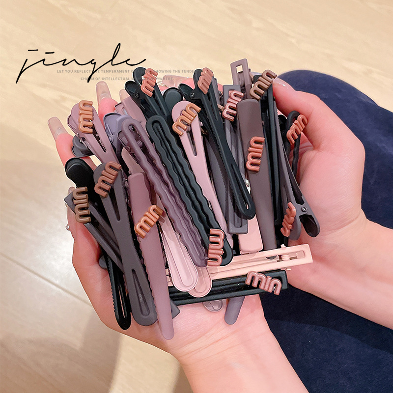 Lavar la cara, maquillaje, cabello, clip de mar, frente, clip de cabello roto para mujeres 2025 nuevo estilo de alta calidad, toque de cabello sin marcas