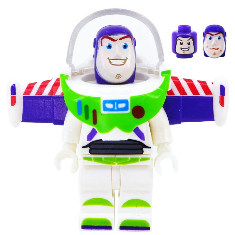 Constructor, wooden man, cartoon minifigures, doll, toy, (Cross-border trading), wholesale, small particles