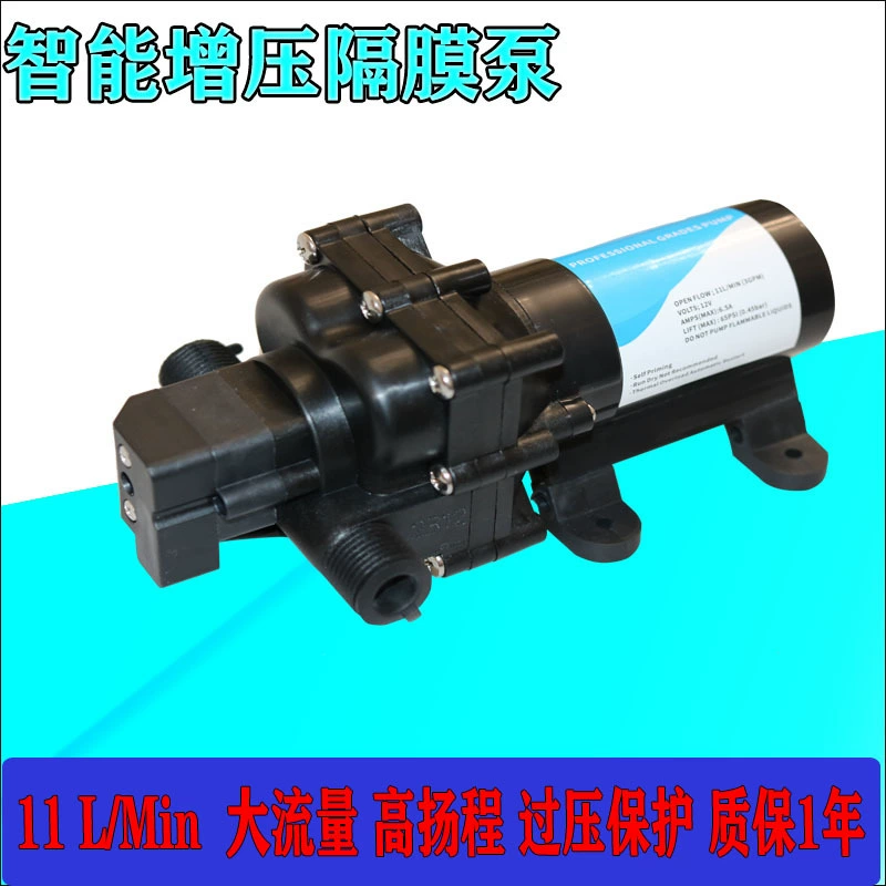 12V насосный насос большой поток полива артефакт Интеллектуальный поливочный машинный зал автомобиль яхта диафрагменный водяной насос грузовик поливочный насос