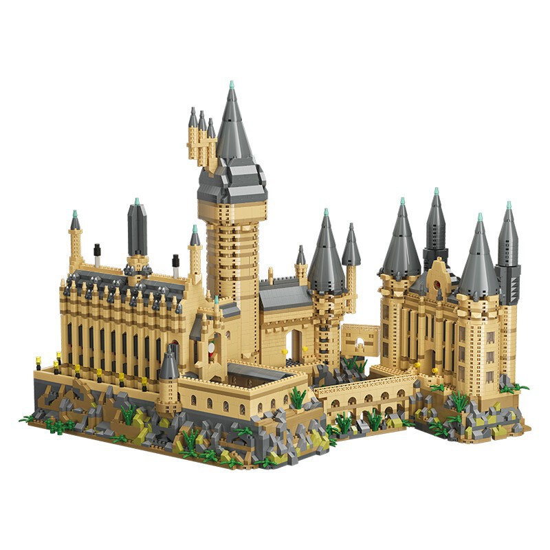 ホグワーツ城ビルディングブロック建築モデル高難易度組み立てハリーポッターシリーズ男の子と女の子のおもちゃギフト|undefined