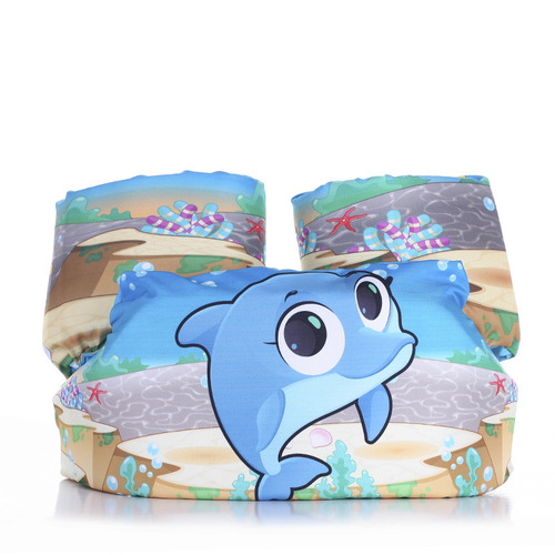 Thickened Upgraded Version Children's Buoyancy Suit Swimming Back Harness Baby Buoyancy Suit Life Vest Buoyant Foam Water Sleeve Life Ring