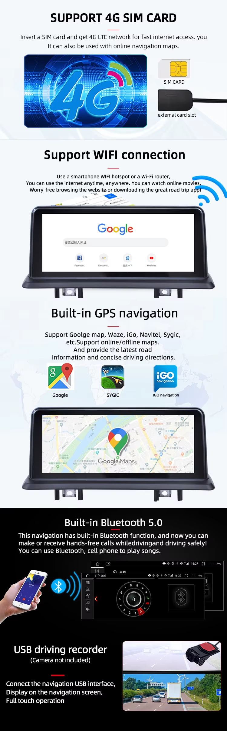 Suitable for Bmw X5 E70 X6 E71 Android 12.3inch Large Screen Car Central Control Radio Gps Navigator