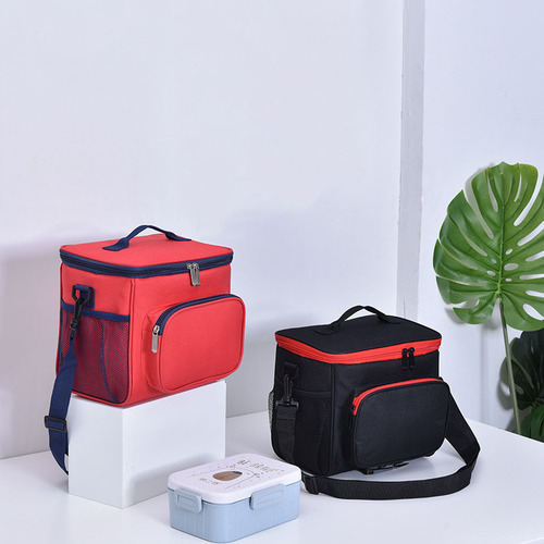 Modern minimalist shoulder bag cross-border ice bag lunch insulation bag seafood fruit cooling insulation preservation rice box
