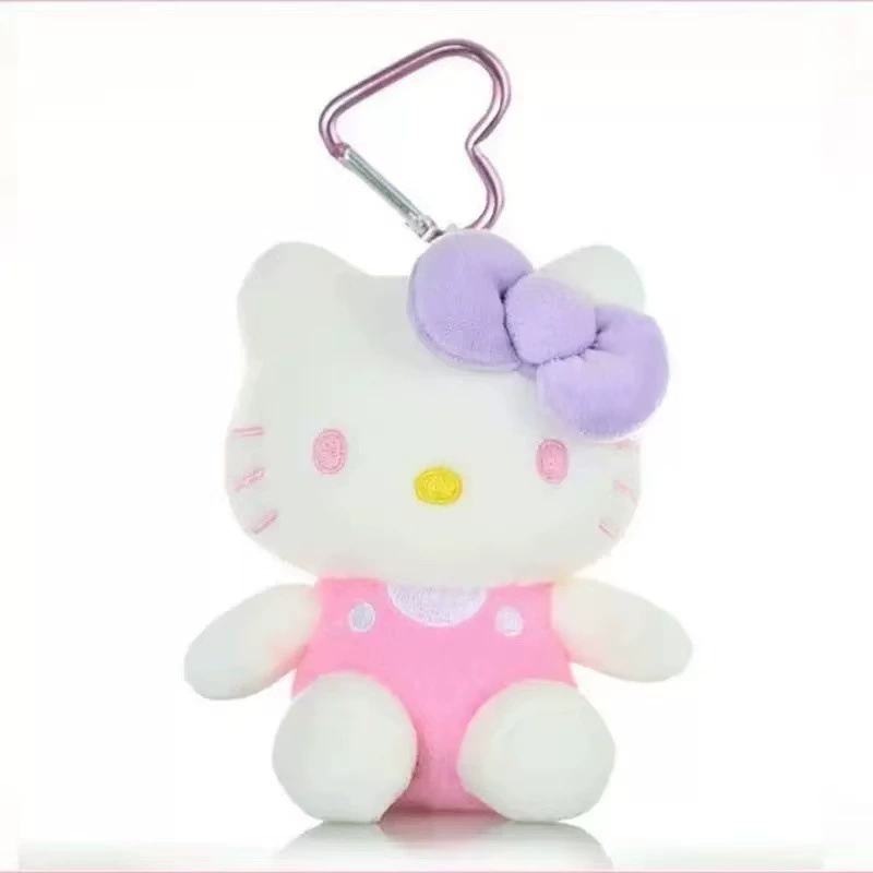 Hello Kitty, подлинная плюшевая кукла, подвеска, подарок на день рождения, украшенная
