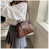 Capacious shoulder bag, retro one-shoulder bag, 2023 collection, Korean style, wholesale