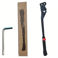 Mountain Bike Aluminum Alloy Single Kickstand, Aluminum Alloy Side Support Stand, Single Bike Ladder, Rear Offset Accessory