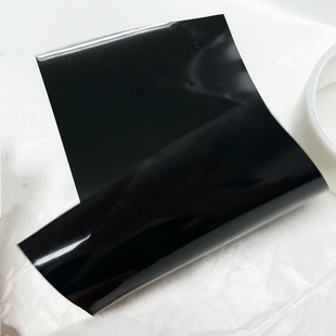 Spot double-sided adhesive isolation PET black high temperature resistant raw film frosted film silicone oil die-cutting release film