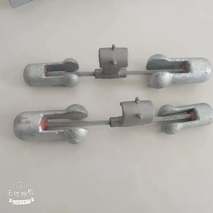 Henglixing Ground Wire Anti-Vibration Hammer Aluminum Alloy Wire High-Pressure Protective Gold Symmetrical