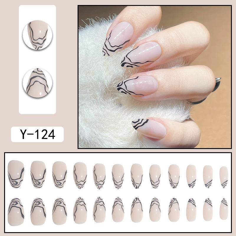 Simple Style Gradient Color Plastic Nail Patches 1 Set display picture 40