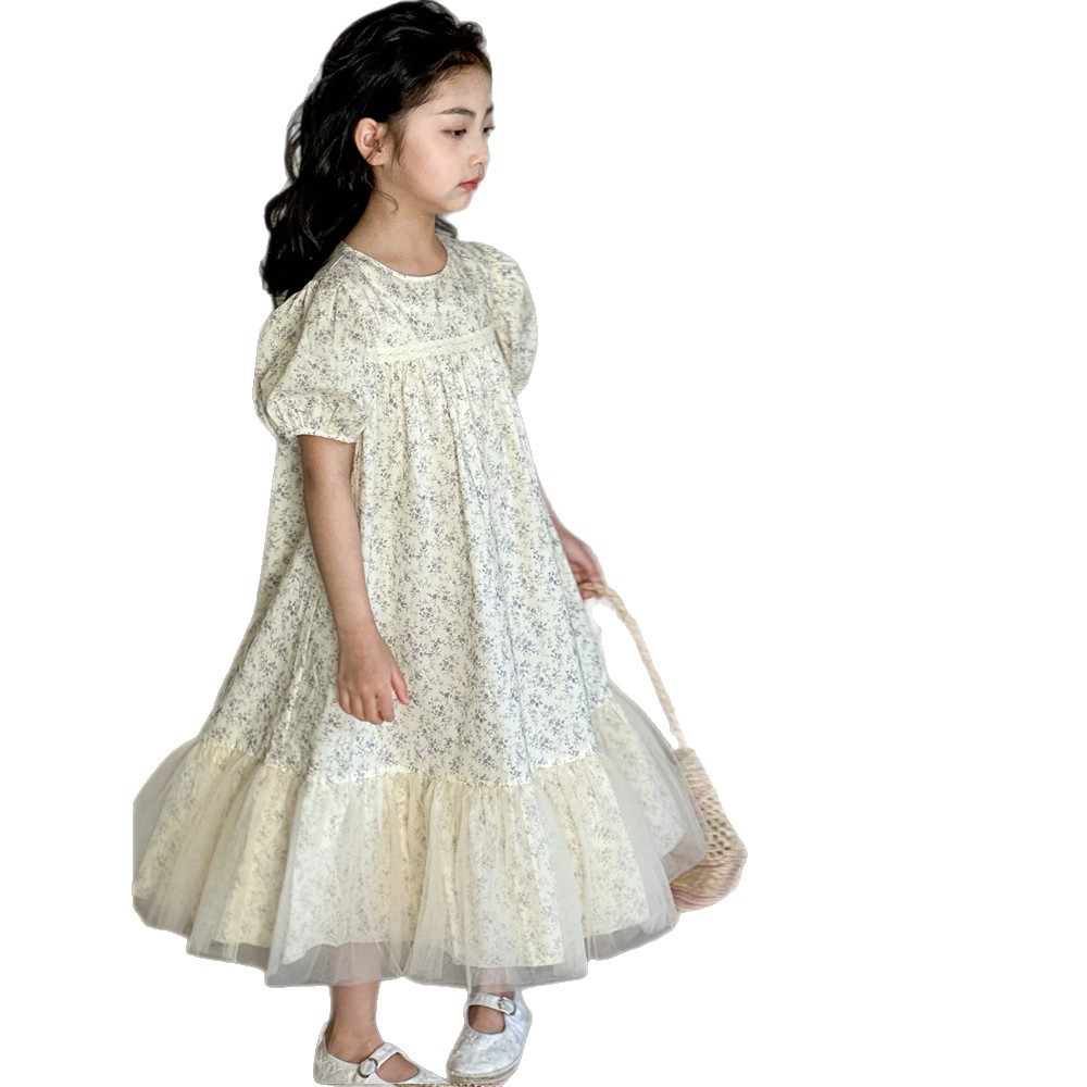 Little Red Fish Mädchen 2026 Neues Kinder Prinzessin Baby Mädchen Eltern-Kind Outfit Süßes Puppenkleid_voghion.com