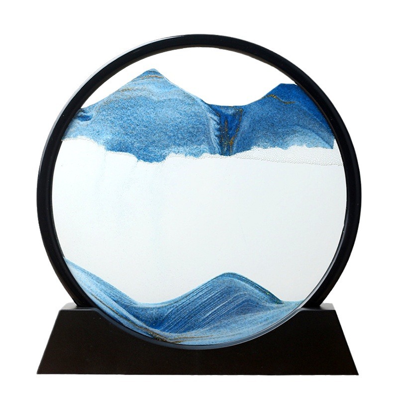 Quicksand pintura decoración 3D tridimensional reloj de arena Arte Creativo dinámico descompresión salón Oficina escritorio decoración regalo