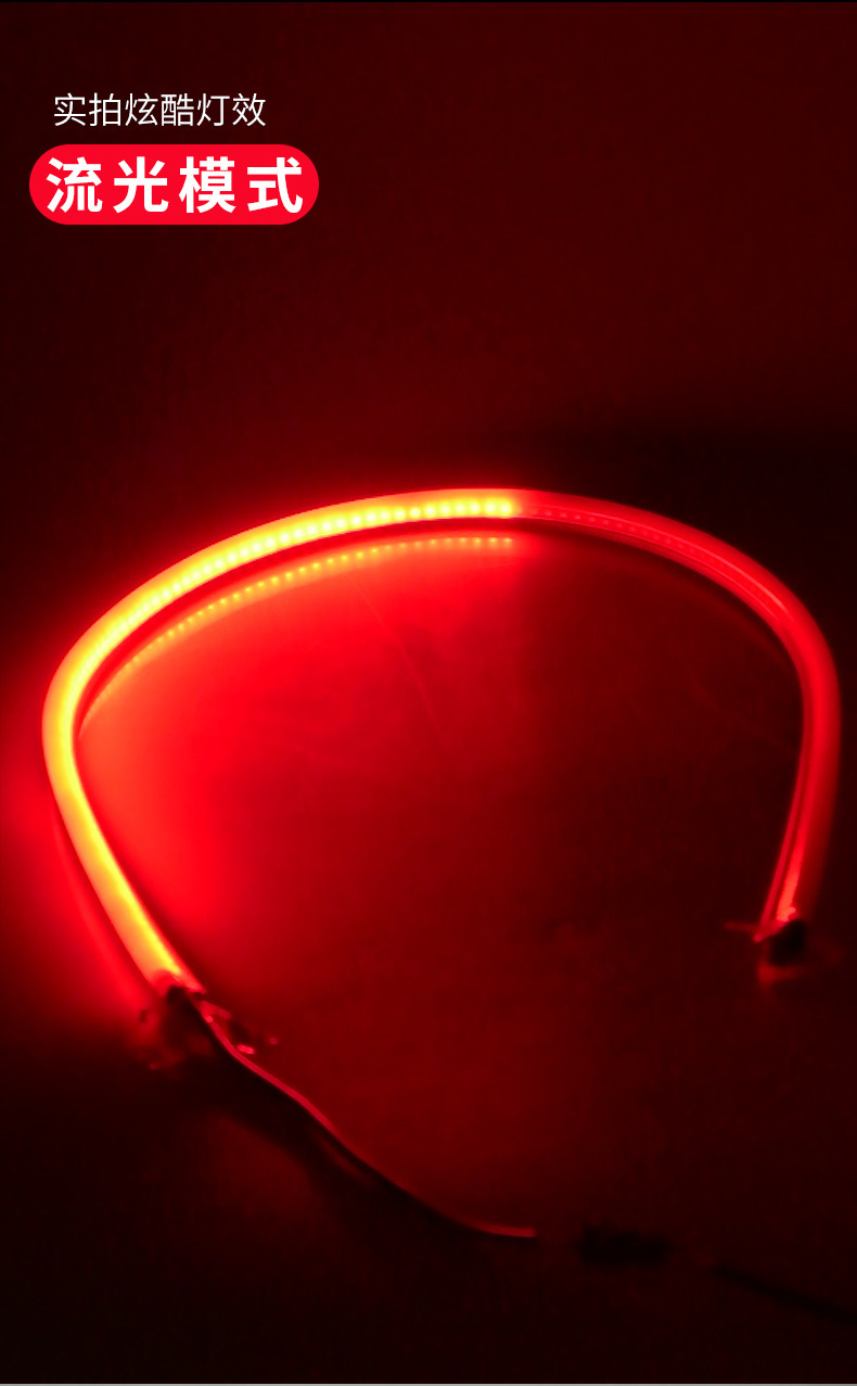 Car LED High Position Brake Light, Warning Light, Running Light with Streamer Turn Signal