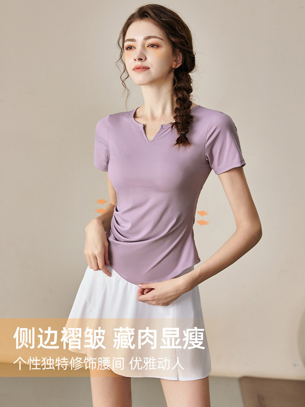 羽毛球薄款运动套装女2025新款大码网球服跑步健身衣夏季瑜伽短裙|undefined