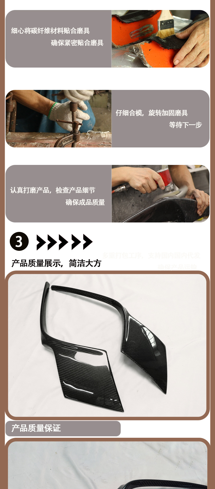 Suitable for 2019-IN Porsche 911 992 carbon fiber rear bumper wind knife rear bumper double outlet wind knife