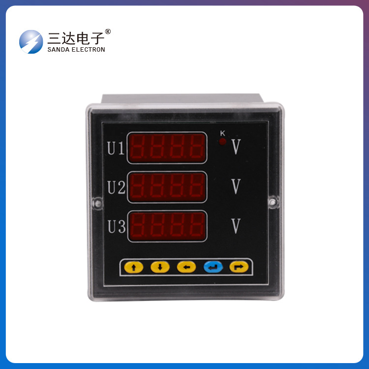 三达电子SD994AI-9K4三相电流表 数显电力仪表 智能数显表 面板式