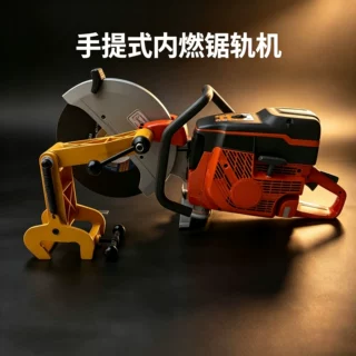 手提式K1270钢轨切断器金属切割铁路作业切轨机铁圆盘切割无齿锯
