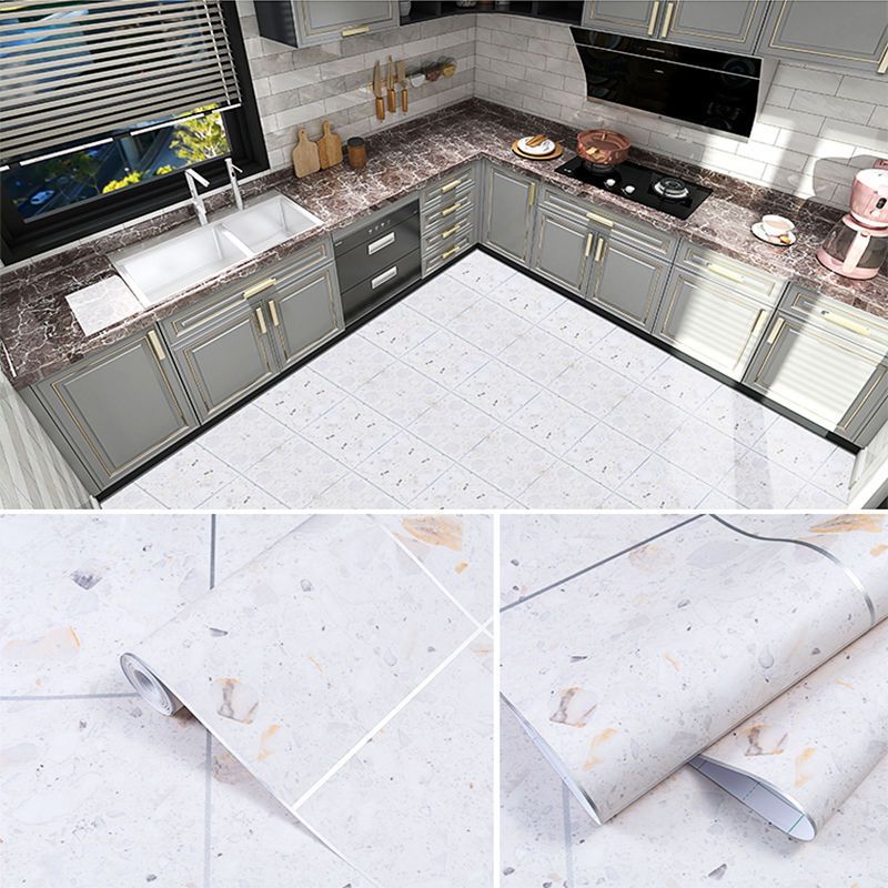 Pegatinas gruesas para el suelo del baño, pegatinas para el baño, la cocina y el dormitorio, pegatinas autoadhesivas para el suelo del inodoro, venta al por mayor de fábrica image 4