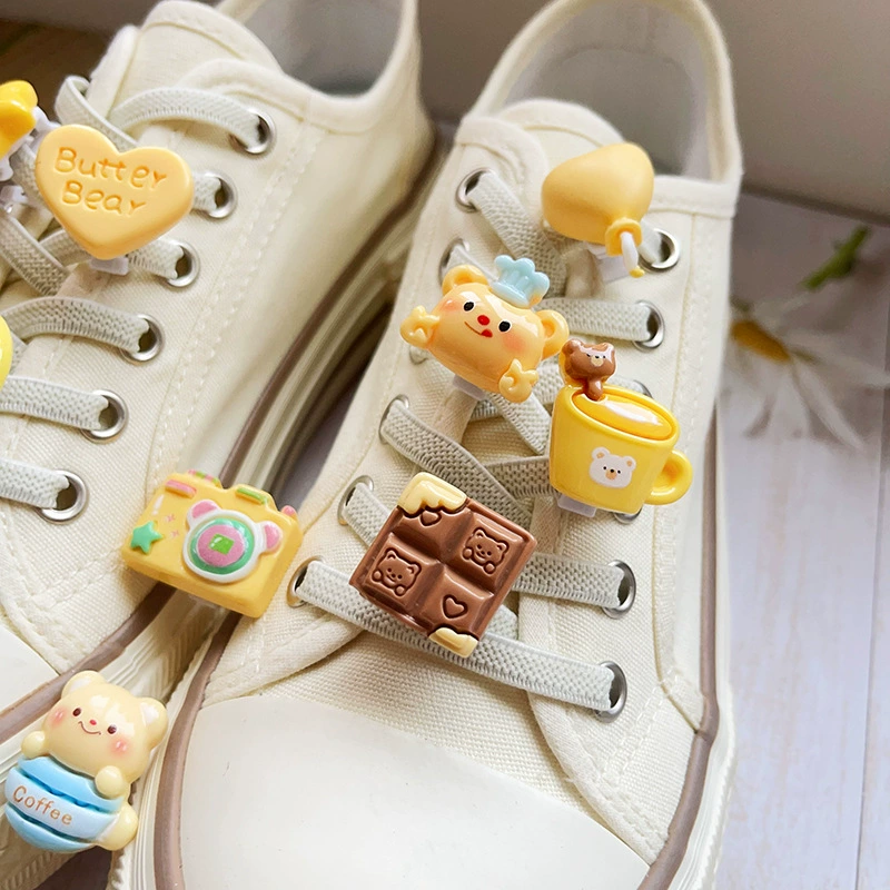 Nike Air Force 1, cartoon oil, шнурок пряжка, милый аксессуар, аксессуары, пряжка для обуви, с маленькими медведями