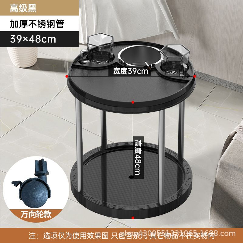 Mesa de mahjong, mesa de centro, estante de té, sala de ajedrez y cartas, mesa de café pequeña junto a la máquina de mahjong, cenicero, estante para vasos de agua, mesa de té de la casa de mahjong