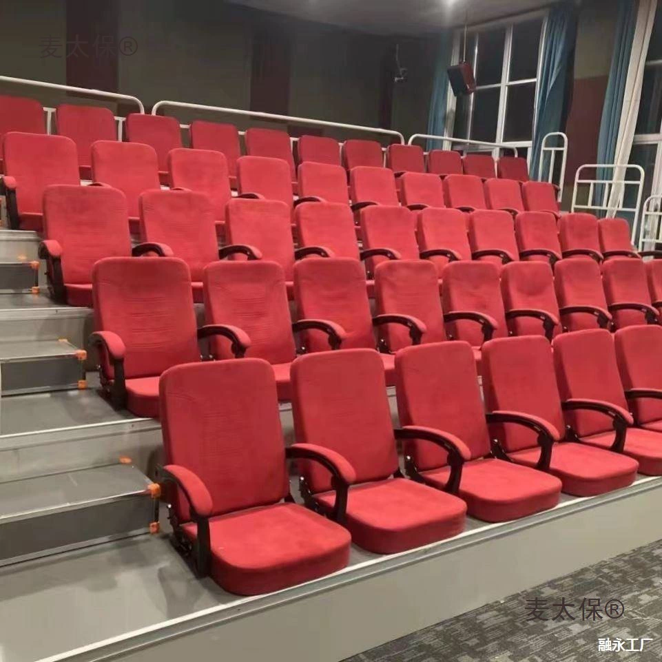 Аудиторные стулья для предприятий и учреждений со складными театральными стульями, сиденьями из алюминиевого сплава, рядными стульями, рядными стульями, столами и стульями, Metabo