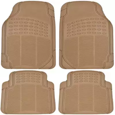 floor mats waterproof non-slip easy: Universal Foot Pad - b-four-piece-rice-compact-car