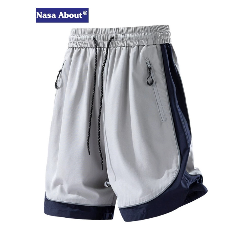 Nasa about Ice Silk Quick-Drying Sports Shorts Men's Summer Loose Casual Outerwear Cool Beach Shorts Nasa about Ice Silk Quick-Drying Sports Shorts Men's Summer Loose Casual Outerwear Cool Beach Shorts
