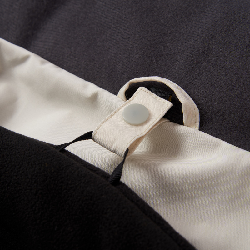 Ropa de trabajo al aire libre chaqueta de tres en uno personalizado impreso bordado LOGO forro polar de doble uso ropa de trabajo de invierno personalizado
