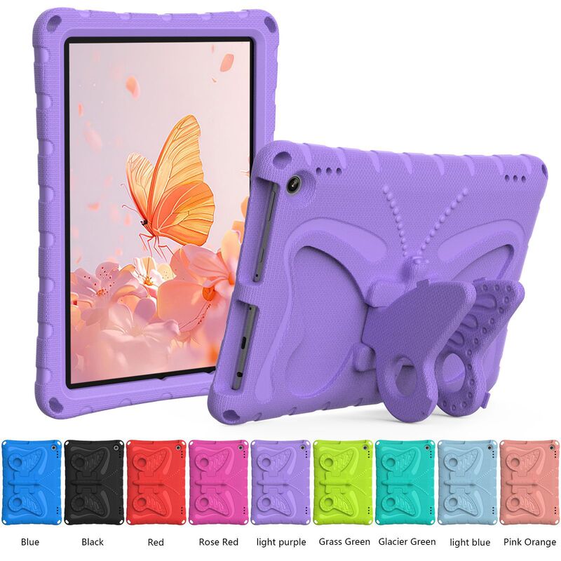 Suitable for Amazon Hd10Eva Tablet Protective Case Butterfly Style Tablet Protective Cover Anti-Fall