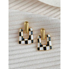 M 35477 French temperament square studs ��ʽ���ʷ��ζ���