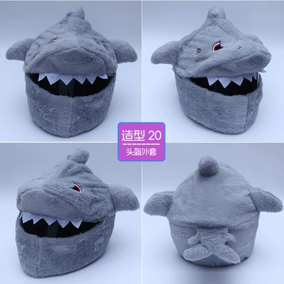 Motosiklet dəbilqələri Helmet Cover Cross-border Cute Face Mask - shark-helmet-not-included