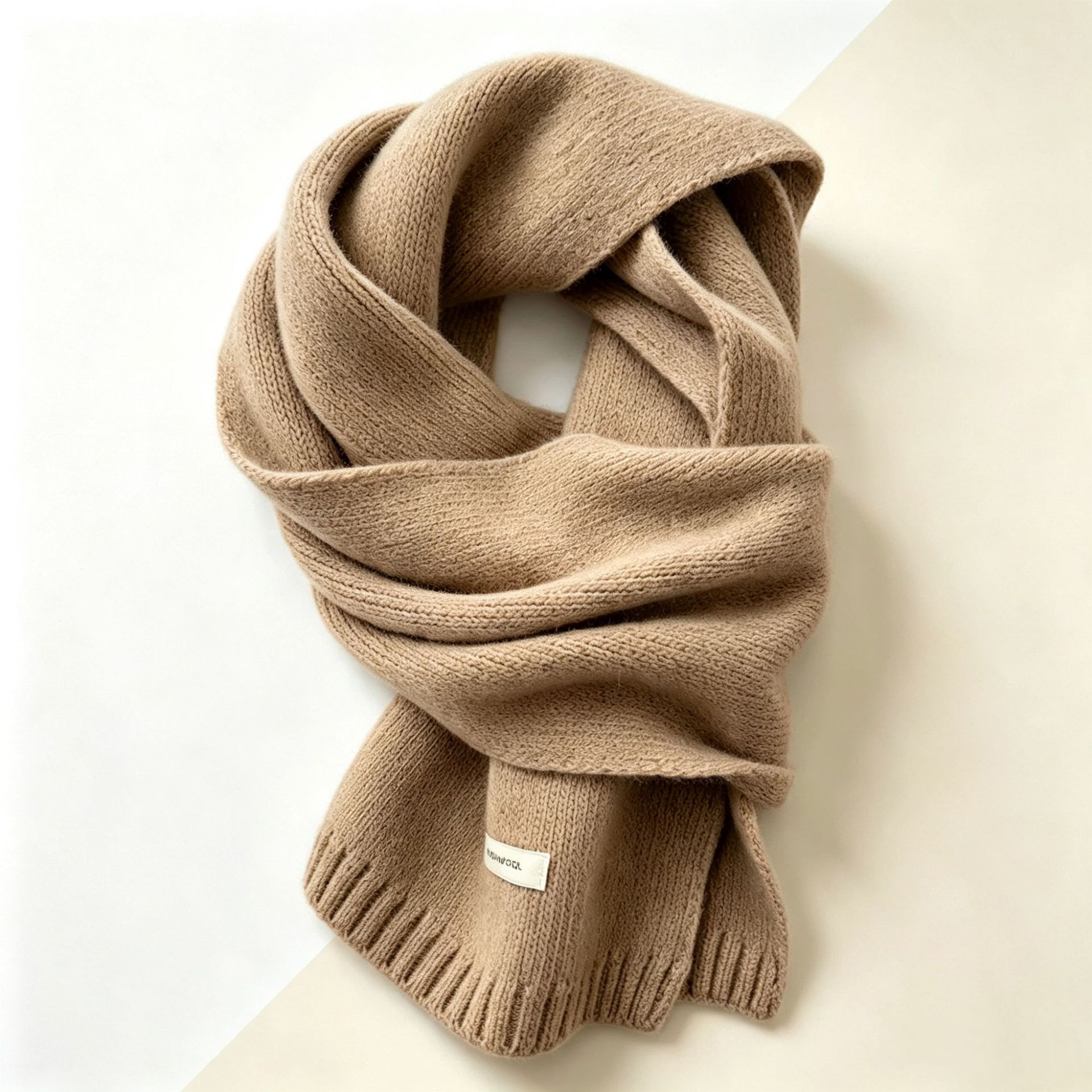 2026 New Solid Color Knitted Warm Scarf, Thickened for Autumn and Winter, Skin-Friendly Long Neck Warmer, Versatile for Daily Commuting, In Stock