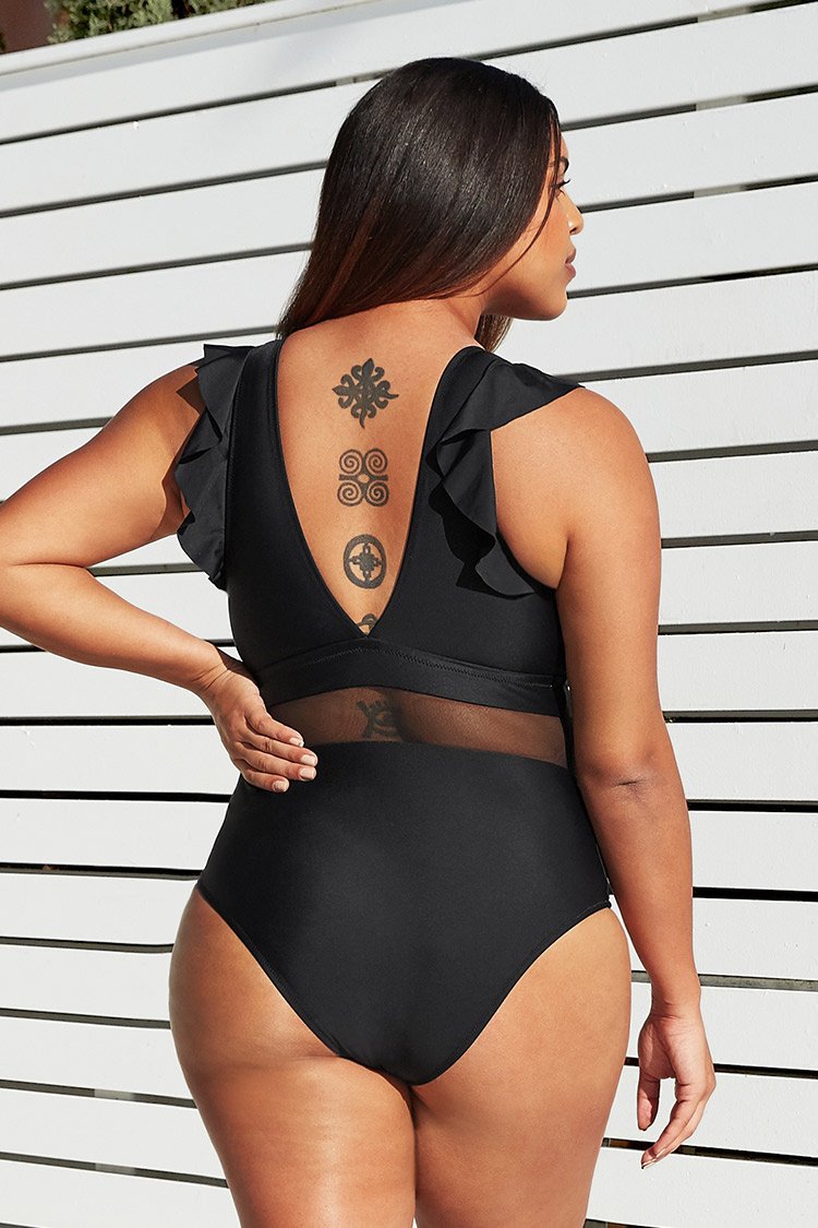 Black Plus Size Swimwear2