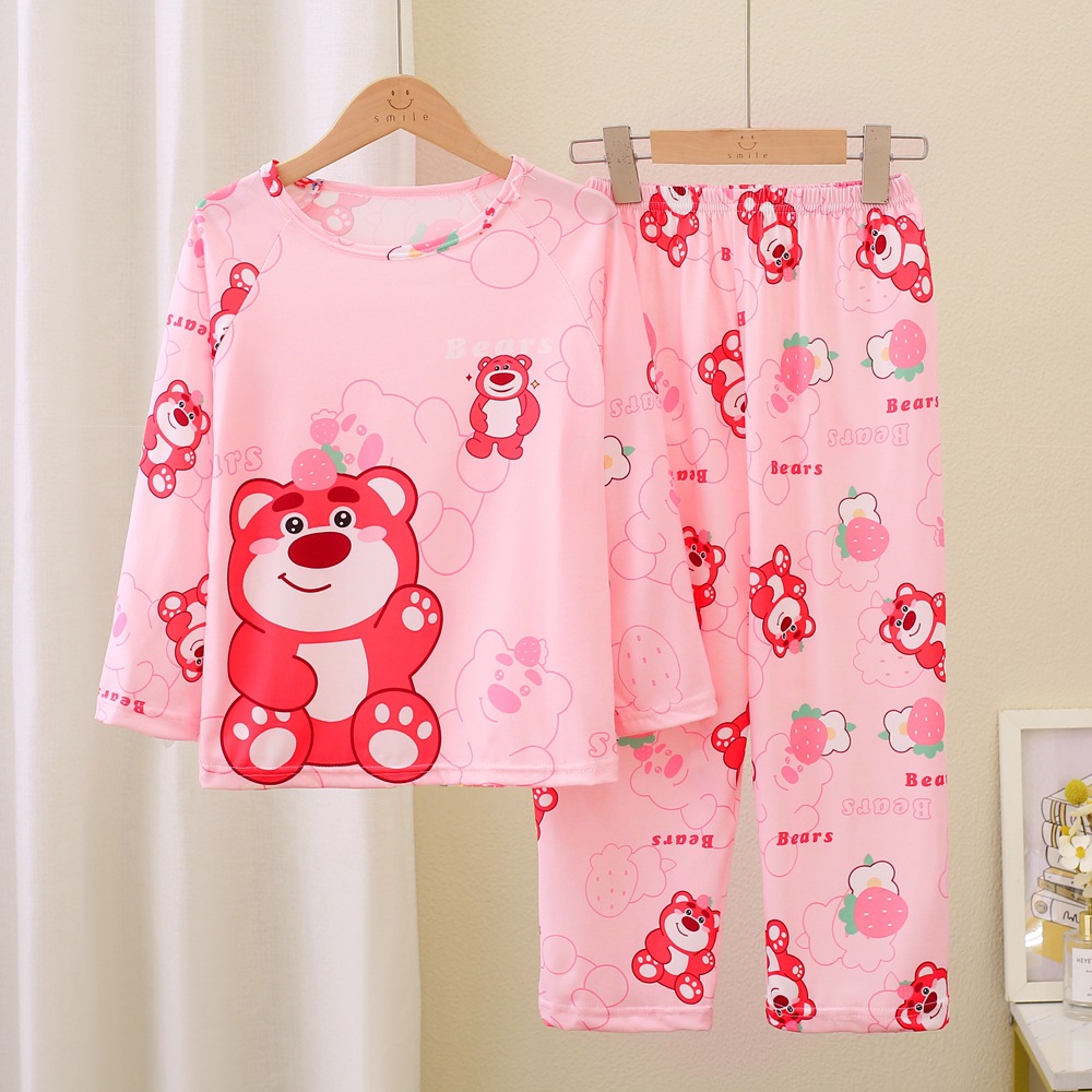 YB-long set -1568#strawberry bear