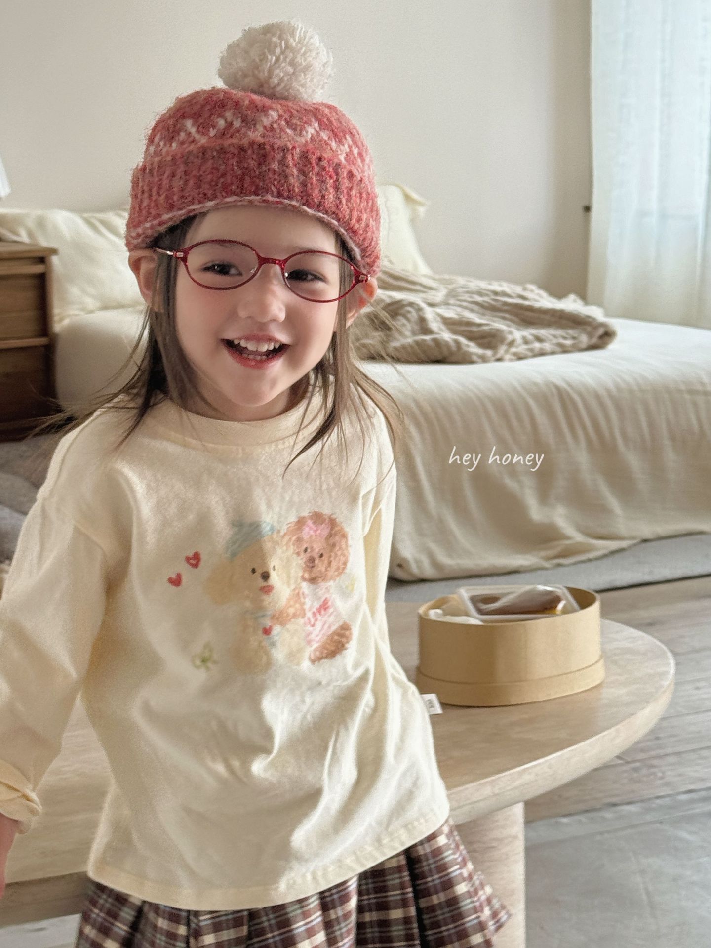 大小ロール子供プリント長袖Tシャツ2025春新作女の子かわいいプリントおしゃれルーズトップ