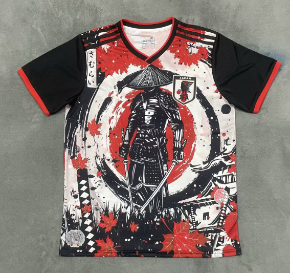 25-26 Nueva camiseta de anime de camiseta japonesa One Piece Samurai Sakura Dragon Ball Uniforme de fútbol transfronterizo de edición especial