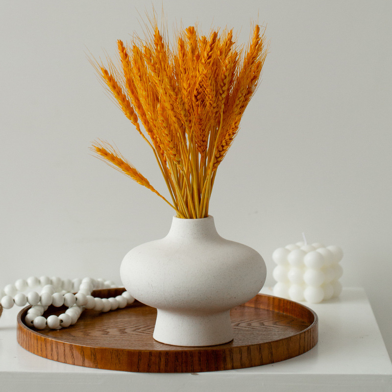 创意北欧家居陶瓷花瓶摆件客厅民宿电视柜艺术插花简约装饰家居