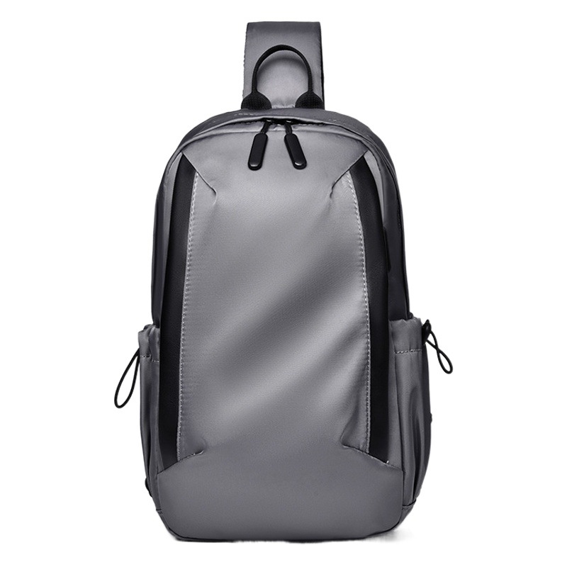 2023 nuevos hombres de moda de hombro bolsa de mensajero de moda coreana Mochila deportiva simple elegante bolsa de pecho impermeable