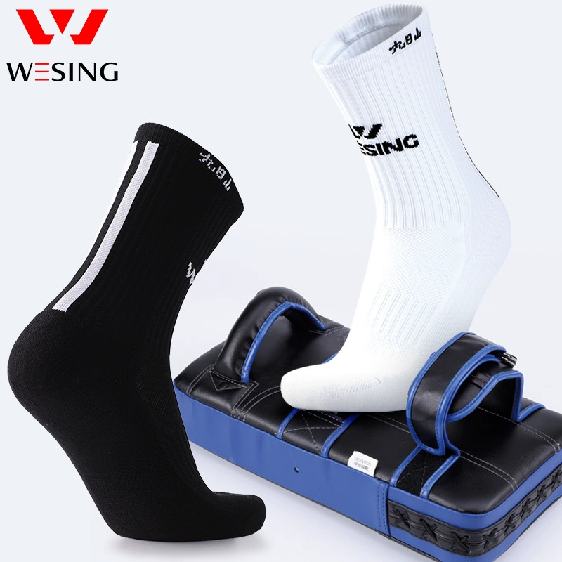 Jiurishan Sports Mid-Tube Socks Утолщенные боксерские носки Мужские однотонные дышащие летние и осенние впитывающие пот носки Новые продукты оптом